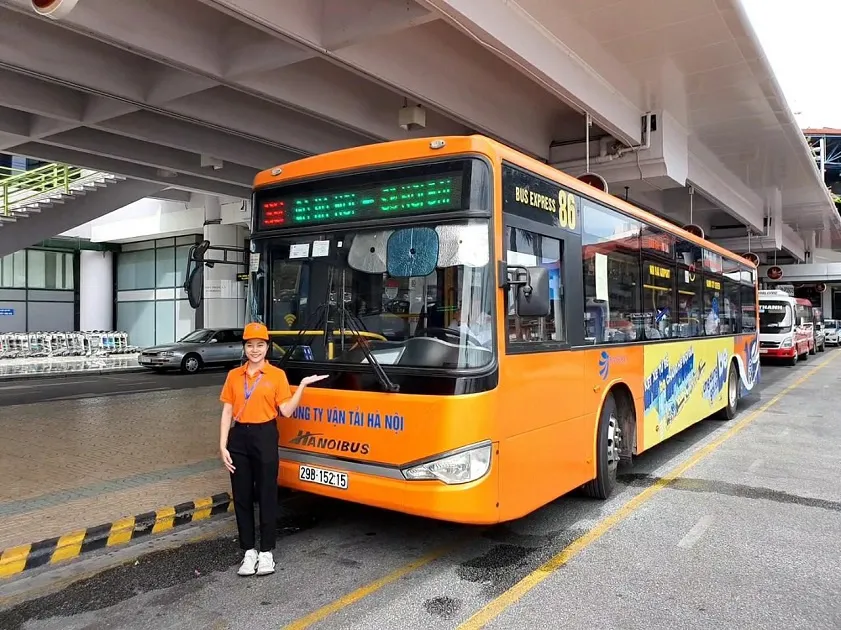 Xe bus đi Nội Bài từ nội thành Hà Nội